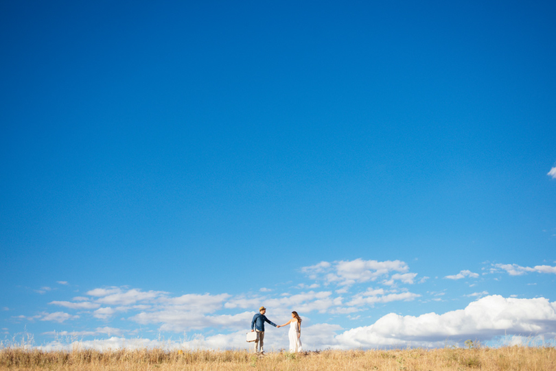 Doblelente Boda - preboda en campos de trigo - Preboda en Madrid - Summer Sun
