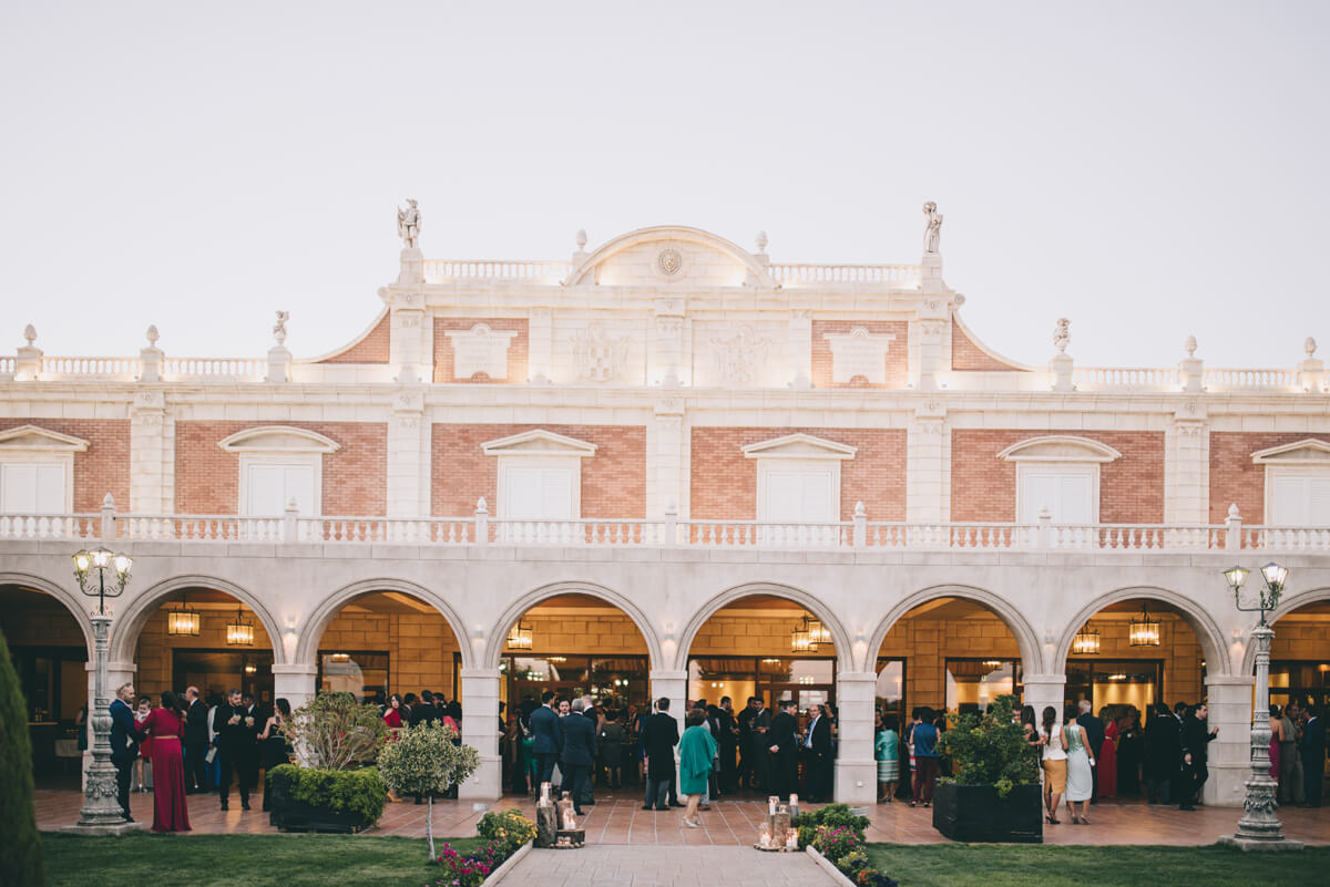 boda jardines de palacio