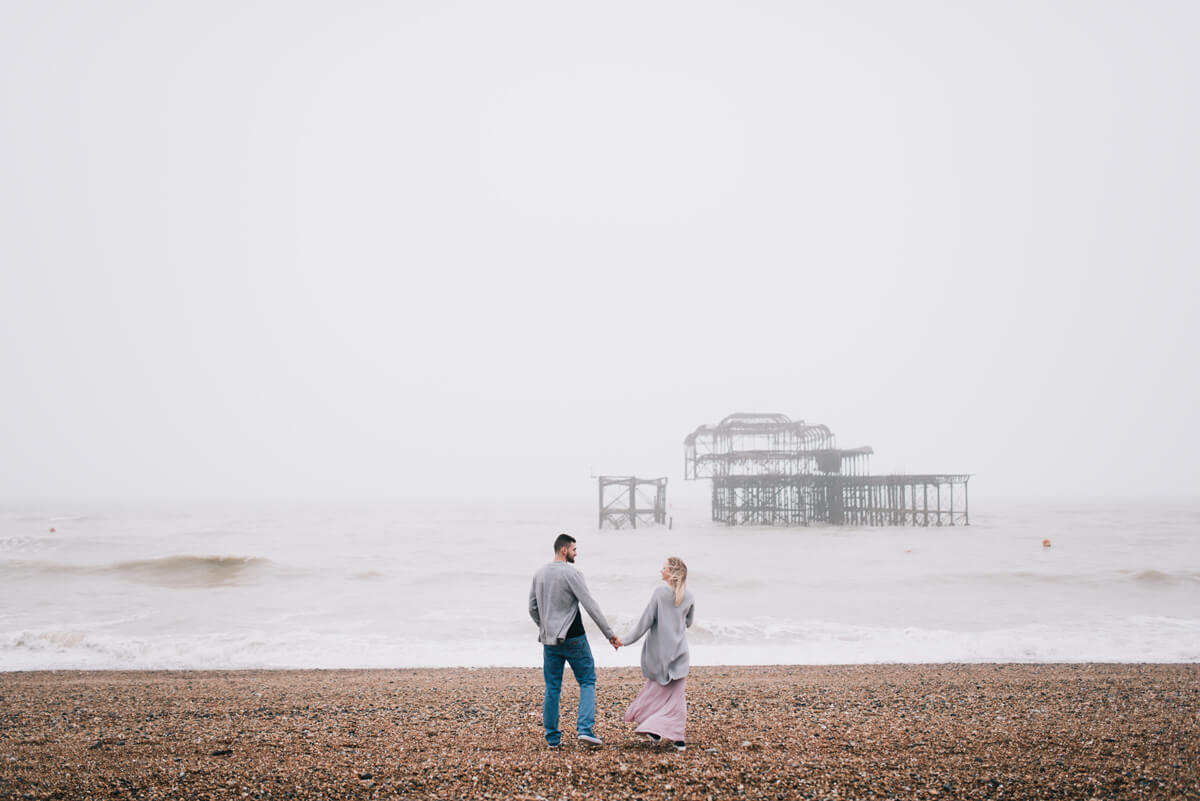 Preboda en Brighton - Brighton engagement - Nira y Alberto